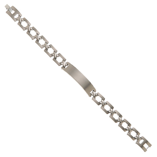 Stainless Steel 9 1/2in ID Bracelet
