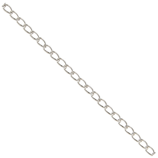 Silver 2.2mm Curb Chain
