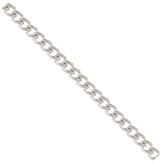 Silver 3mm Curb Chain