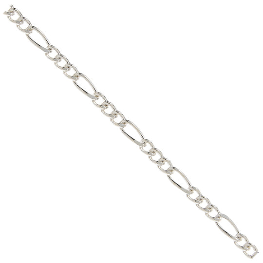 Silver 2.8mm Figaro Chain
