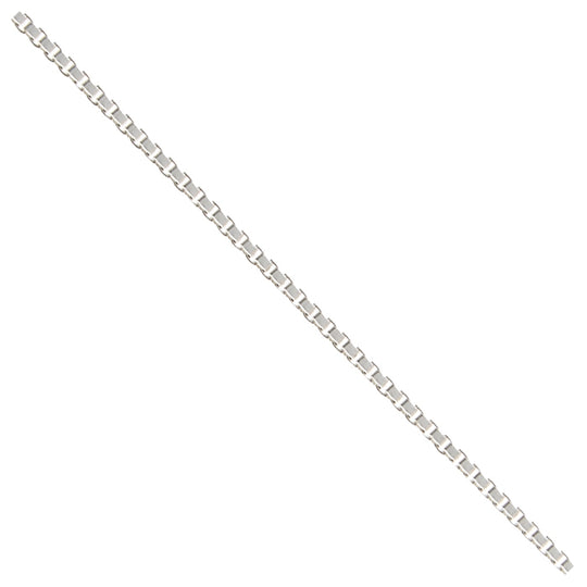 Silver 1mm Box Chain