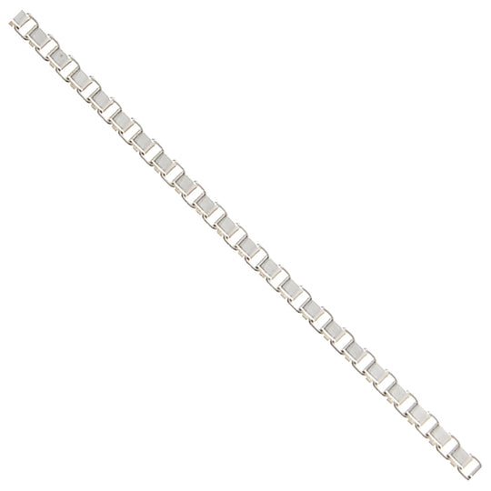 Silver 1.5mm Box Chain