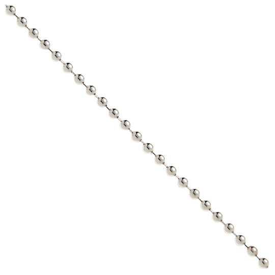 Silver 1.5mm Bead Chain