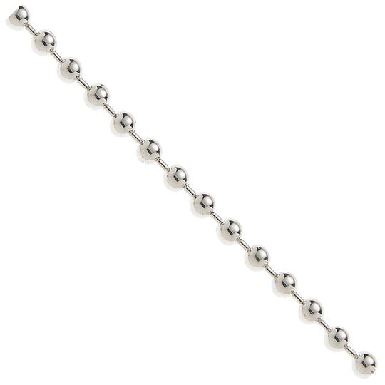 Silver 3mm Bead Chain