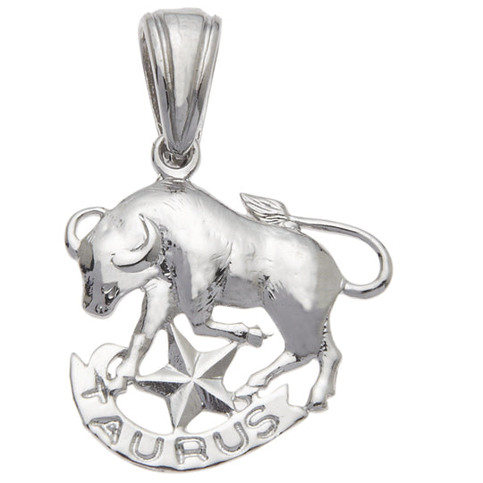 Taurus 1 1/2in Zodiac Charm