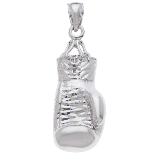 0.925 Sterling Silver Boxing Glove Charm