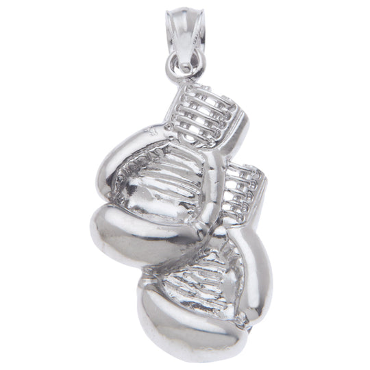 0.925 Sterling Silver Boxing Glove Charm