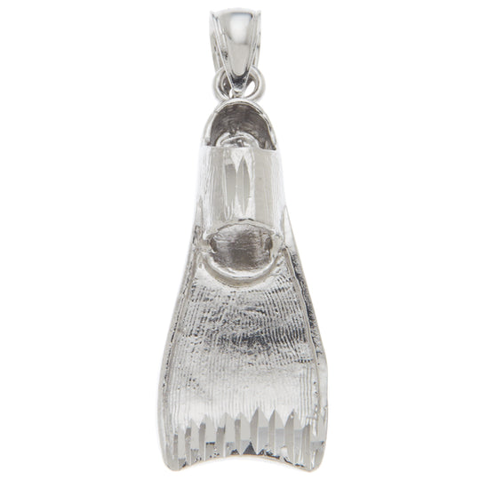 0.925 Sterling Silver Fins Charm
