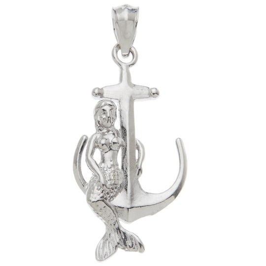 0.925 Sterling Silver  Mermaid Charm