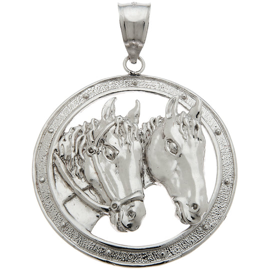 0.925 Sterling Silver Horse Charm