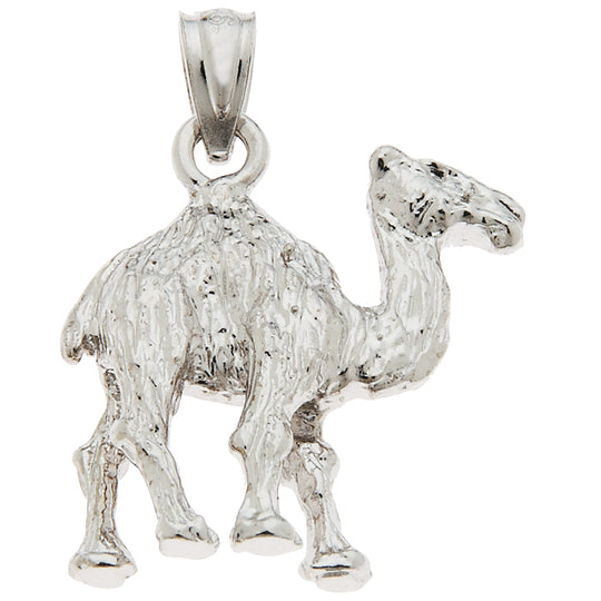 0.925 Sterling Silver 3/4in Camel Charm