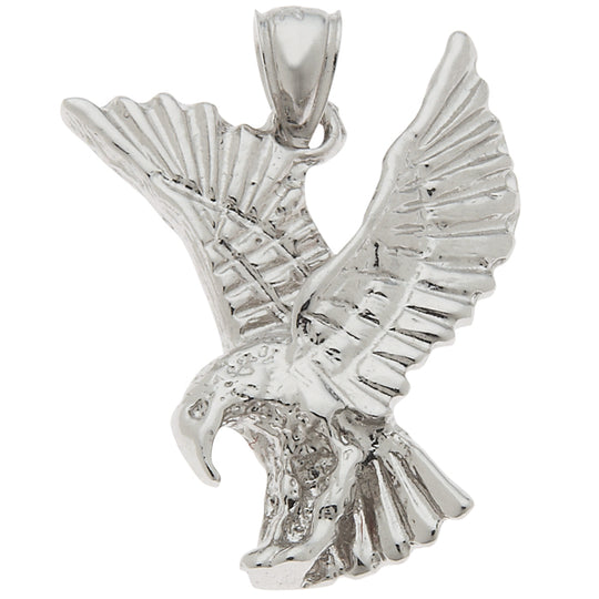 0.925 Sterling Silver Eagle Charm