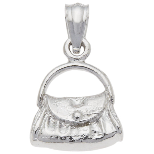 0.925 Sterling Silver 1/2in Handbag Charm