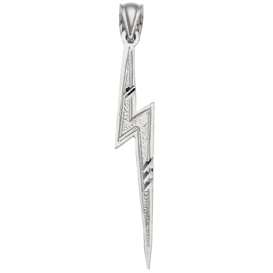 0.925 Sterling Silver Lightning Charm