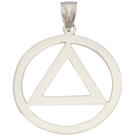 0.925 Sterling Silver AA Charm