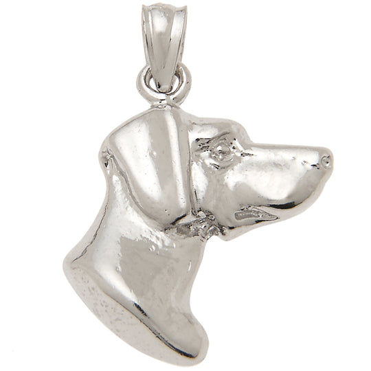 0.925 Sterling 3/4in Silver Dog Charm