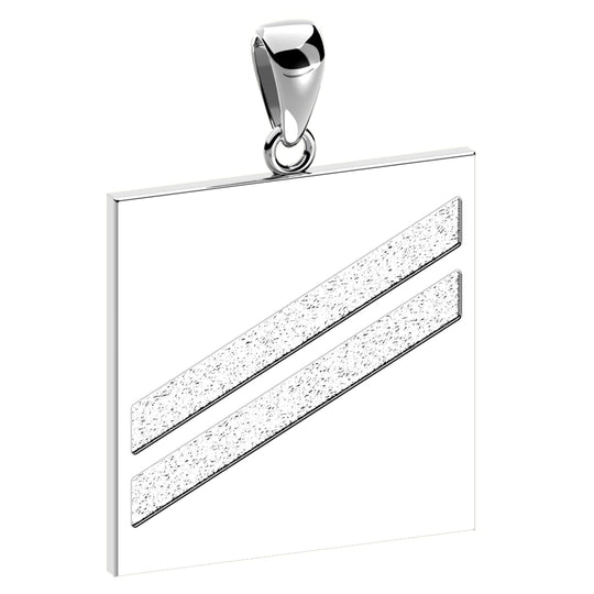 Men's 0.925 Sterling Silver Seaman Apprentice US Navy Pendant