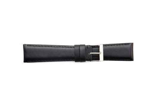 STR-4554 Polished Calfskin Padded Regular Watch Strap