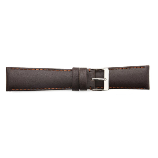 STR-4556L Long Matte Calfskin Padded Watch Strap