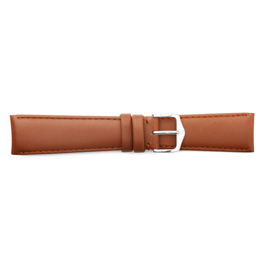 STR-4556 Matte Calfskin Padded Regular Watch Strap