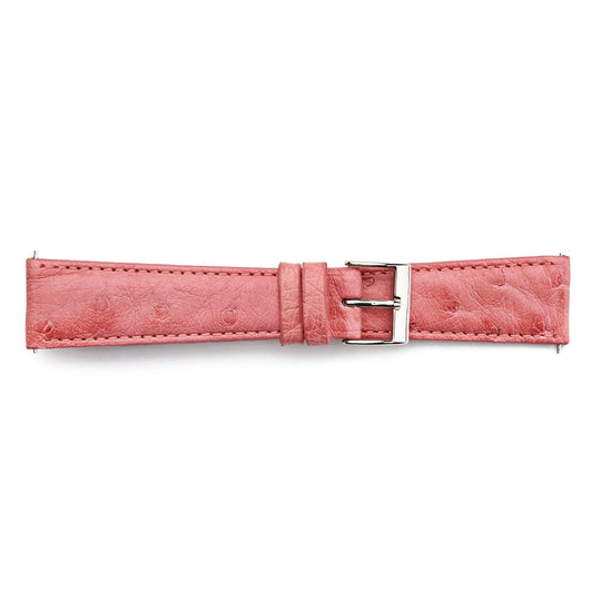 STR-4522S Ostrich Leather Watch Strap Short