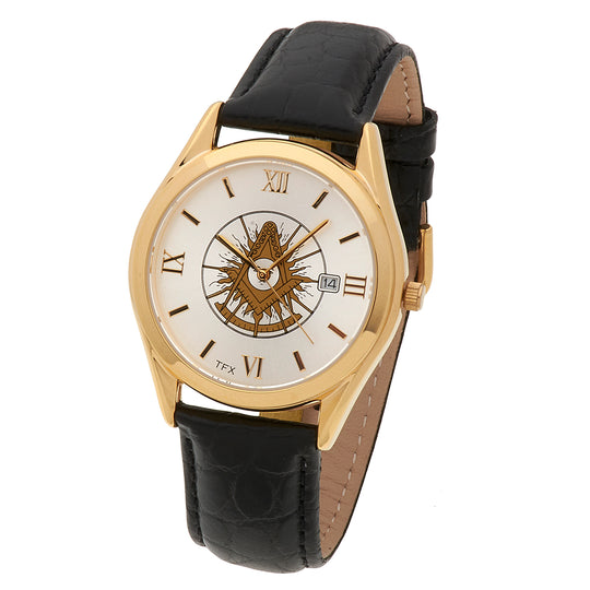 Masonic Past Master TFX by Bulova 39mm Watch with optional strap/band