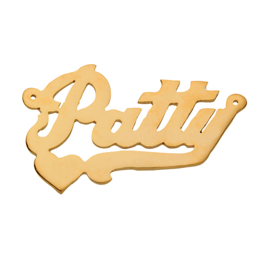 Name Plates 14ky, 14kw, Sterling Silver