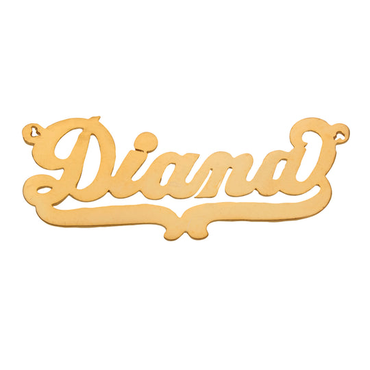 Name Plates 14ky, 14kw, Sterling Silver