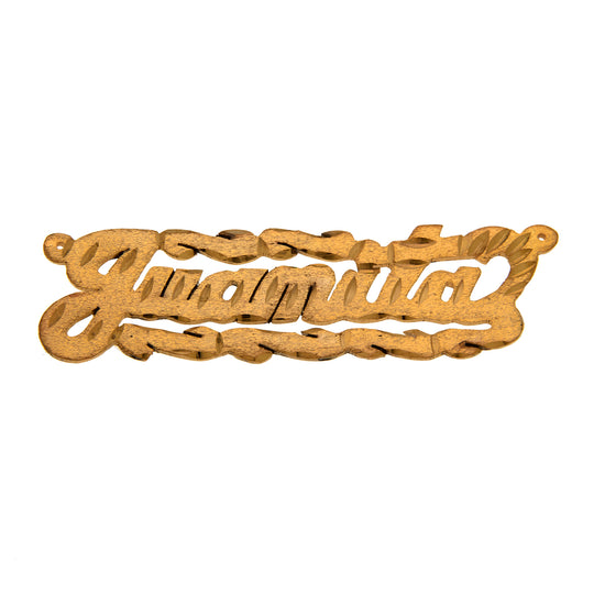 Name Plates 14ky, 14kw, Sterling Silver