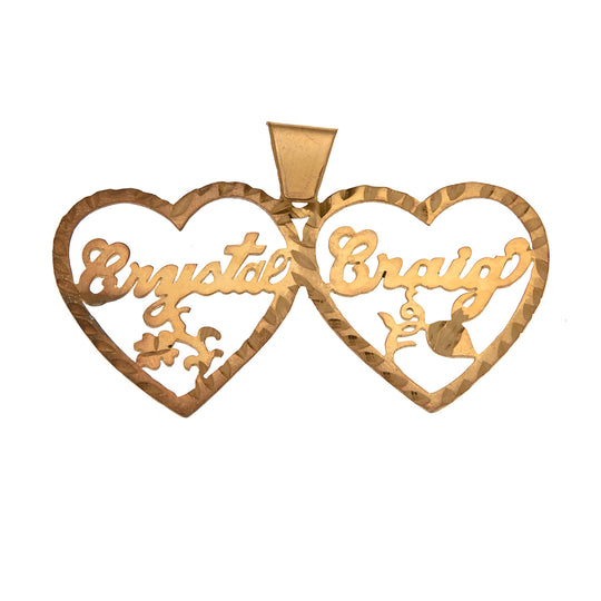 Name Plates 14ky, 14kw, Sterling Silver