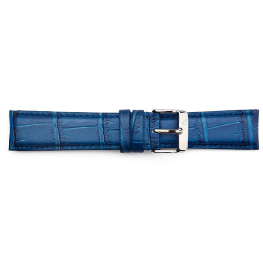 STR-4458 Regular Matte Alligator Grain Leather Watch Band