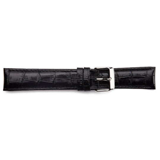 STR-4506L Polished Alligator Grain Watch Strap