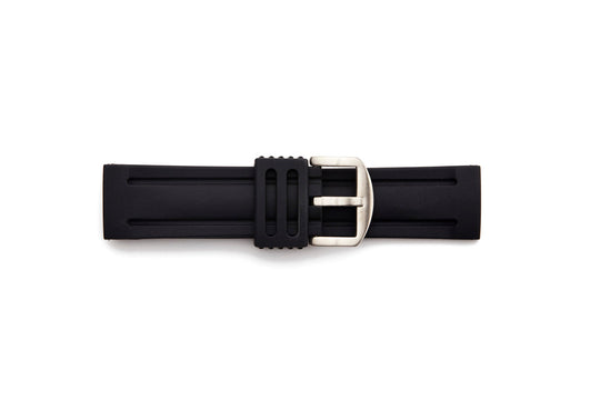 STR-4642 Jumbo Size  Rubber Regular Watch Strap