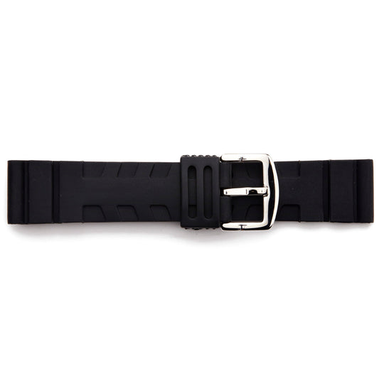 STR-4596 Panerai Style Regular Rubber Watch Strap