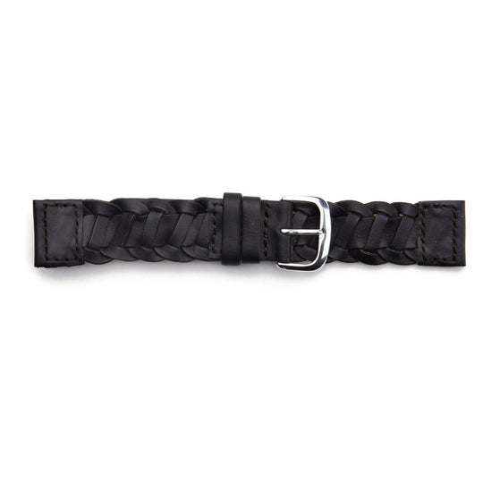 STR-4494 Braided Leather Regular Watch Strap