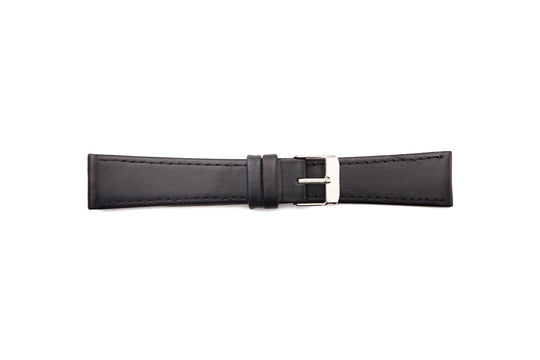 STR-4726-Flat Stitched Smooth Matte Watch Strap
