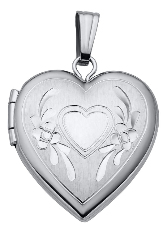 Sterling Silver Heart Locket