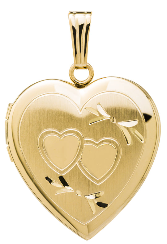 14ky Heart Locket