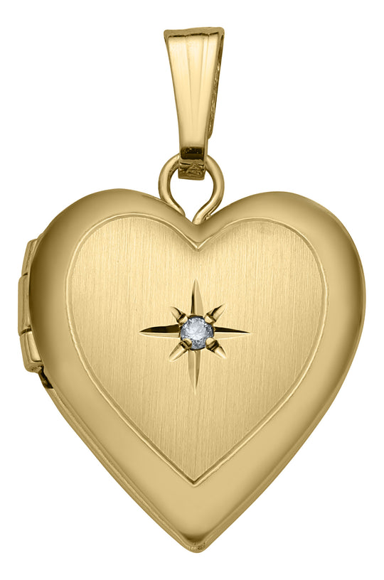 14ky Heart Locket