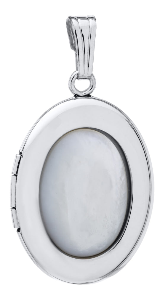 Sterling Silver Oval Locket