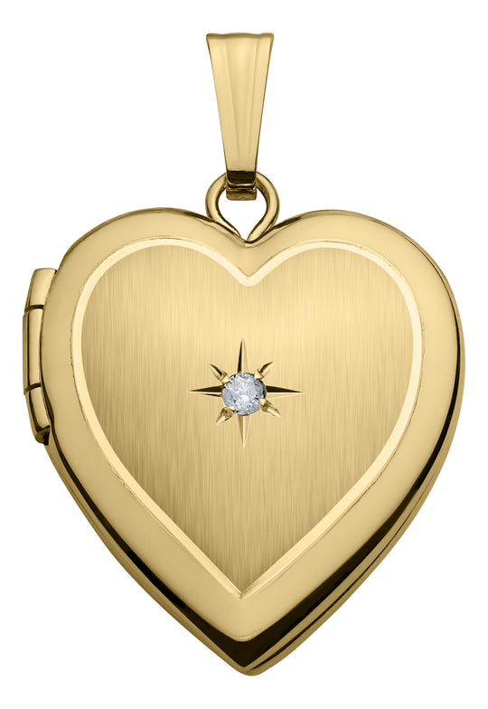 14ky Heart Locket