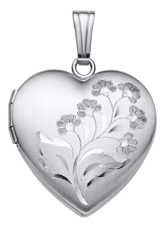 14kw Heart Locket