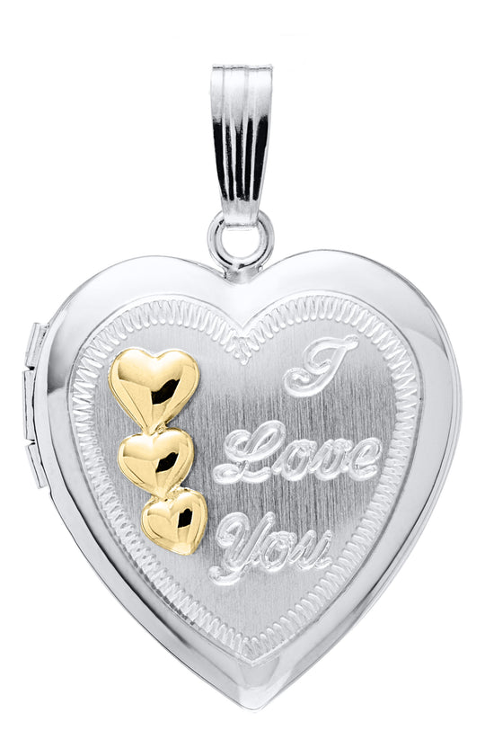 14kw Heart Locket