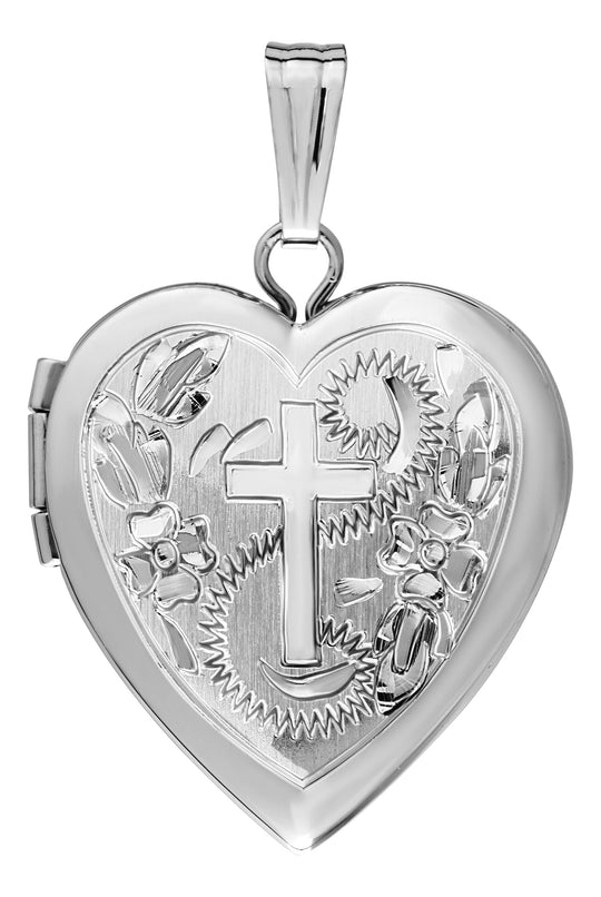 14kw Heart Locket