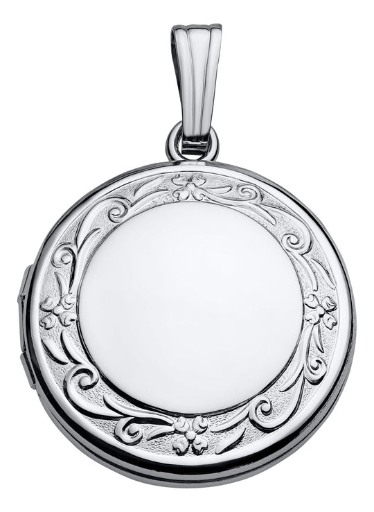 14kw Round Locket