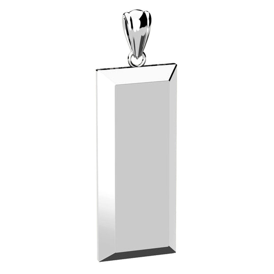 Men's 925 Sterling Silver US Marine Corps 1st Lieutenant Officer Pendant