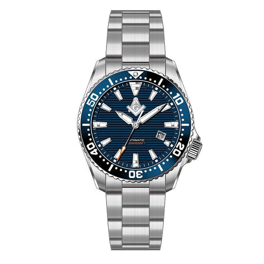 Men's Masonic Automatic 43mm Divers Watch